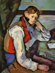 Boy in a Red Vest 